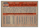 1957 Topps Baseball #262 Bobby Thomson Braves EX-MT 524386