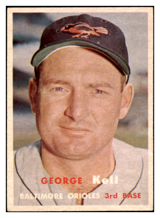 1957 Topps Baseball #230 George Kell Orioles EX-MT 524396