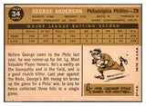 1960 Topps Baseball #034 Sparky Anderson Phillies EX 524401