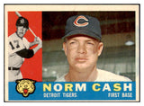 1960 Topps Baseball #488 Norm Cash Tigers EX 524402