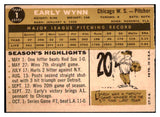 1960 Topps Baseball #001 Early Wynn White Sox EX 524407