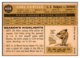 1960 Topps Baseball #408 Carl Furillo Dodgers EX 524411