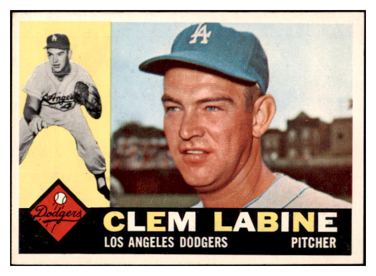 1960 Topps Baseball #029 Clem Labine Dodgers EX-MT 524416