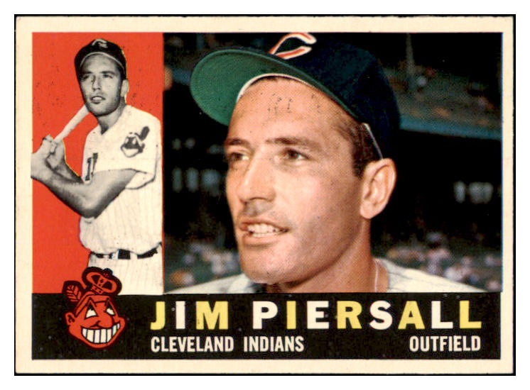 1960 Topps Baseball #159 Jimmy Piersall Indians EX-MT 524417