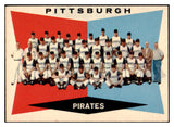 1960 Topps Baseball #484 Pittsburgh Pirates Team EX-MT 524426