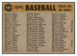 1960 Topps Baseball #484 Pittsburgh Pirates Team EX-MT 524426