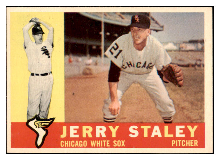 1960 Topps Baseball #510 Jerry Staley White Sox EX-MT 524436