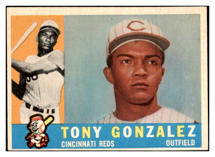 1960 Topps Baseball #518 Tony Gonzalez Reds EX-MT 524437