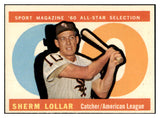 1960 Topps Baseball #567 Sherm Lollar A.S. White Sox EX-MT 524443