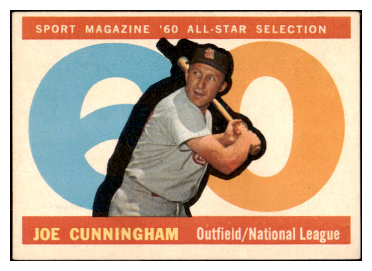 1960 Topps Baseball #562 Joe Cunningham A.S. Cardinals EX-MT 524444