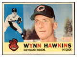 1960 Topps Baseball #536 Wynn Hawkins Indians EX 524448