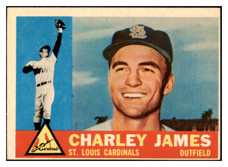 1960 Topps Baseball #517 Charley James Cardinals EX 524449