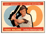 1960 Topps Baseball #557 Frank Malzone A.S. Red Sox EX 524455