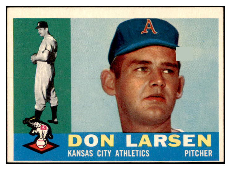 1960 Topps Baseball #353 Don Larsen A's EX-MT 524462