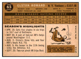 1960 Topps Baseball #065 Elston Howard Yankees EX-MT 524466