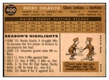 1960 Topps Baseball #400 Rocky Colavito Indians EX-MT 524471