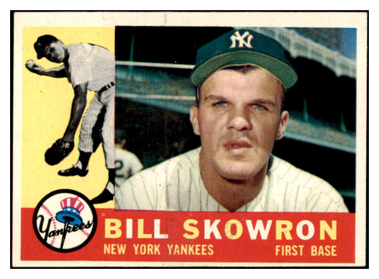 1960 Topps Baseball #370 Bill Skowron Yankees EX-MT 524475