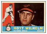 1960 Topps Baseball #395 Hoyt Wilhelm Orioles EX-MT 524476