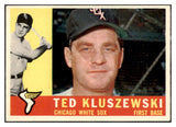 1960 Topps Baseball #505 Ted Kluszewski White Sox EX-MT 524477