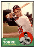 1963 Topps Baseball #347 Joe Torre Braves EX-MT 524526