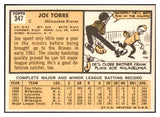 1963 Topps Baseball #347 Joe Torre Braves EX-MT 524526