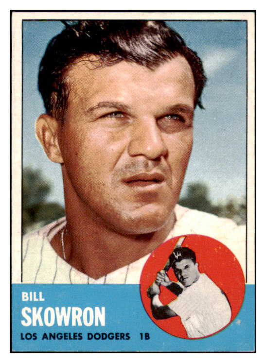 1963 Topps Baseball #180 Bill Skowron Dodgers EX-MT 524528