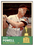 1963 Topps Baseball #398 Boog Powell Orioles EX-MT 524531