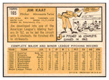 1963 Topps Baseball #165 Jim Kaat Twins EX-MT 524536