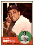 1963 Topps Baseball #060 Elston Howard Yankees EX-MT 524537