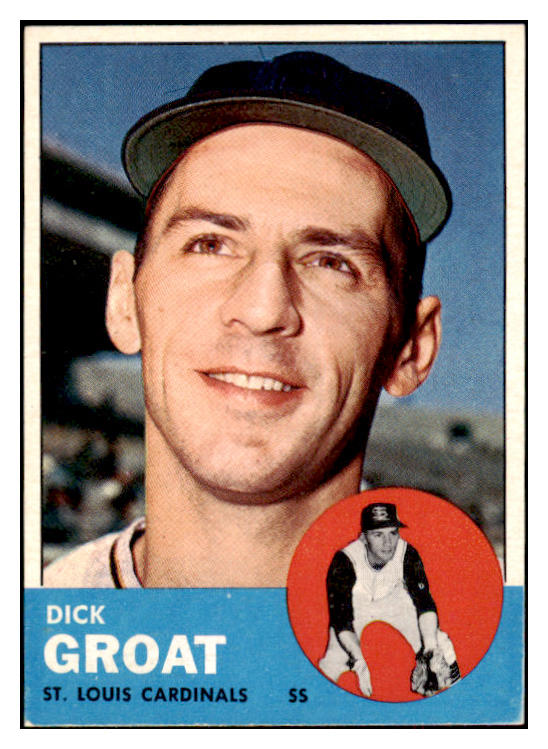 1963 Topps Baseball #130 Dick Groat Cardinals EX-MT 524538