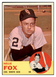 1963 Topps Baseball #525 Nellie Fox White Sox EX-MT 524541