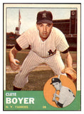 1963 Topps Baseball #361 Clete Boyer Yankees EX-MT 524547