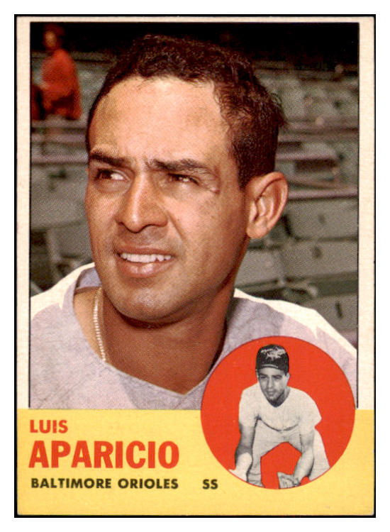 1963 Topps Baseball #205 Luis Aparicio Orioles EX-MT 524549