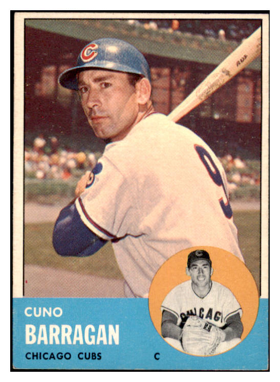 1963 Topps Baseball #557 Cuno Barragan Cubs EX-MT 524563