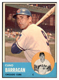 1963 Topps Baseball #557 Cuno Barragan Cubs EX-MT 524563