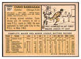 1963 Topps Baseball #557 Cuno Barragan Cubs EX-MT 524563