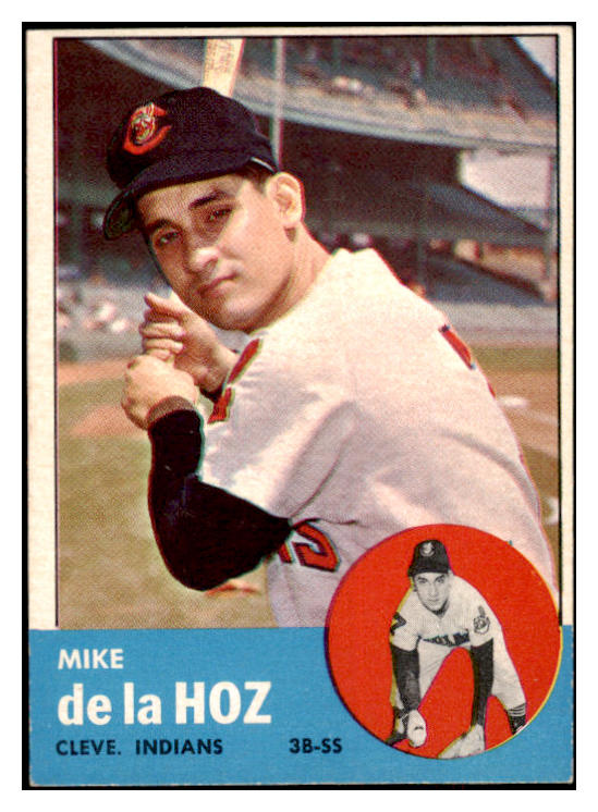 1963 Topps Baseball #561 Mike De La Hoz Indians EX-MT 524565