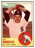 1963 Topps Baseball #569 Luis Arroyo Yankees EX-MT 524570