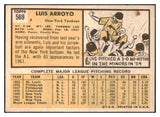 1963 Topps Baseball #569 Luis Arroyo Yankees EX-MT 524570