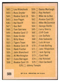 1963 Topps Baseball #509 Checklist 7 EX-MT Unmarked 524573