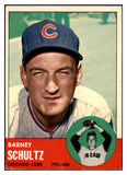 1963 Topps Baseball #452 Barney Schultz Cubs EX-MT 524577