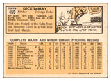 1963 Topps Baseball #459 Dick Lemay Cubs EX-MT 524578