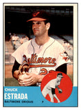 1963 Topps Baseball #465 Chuck Estrada Orioles EX-MT 524580