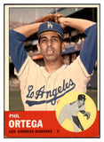 1963 Topps Baseball #467 Phil Ortega Dodgers EX-MT 524581