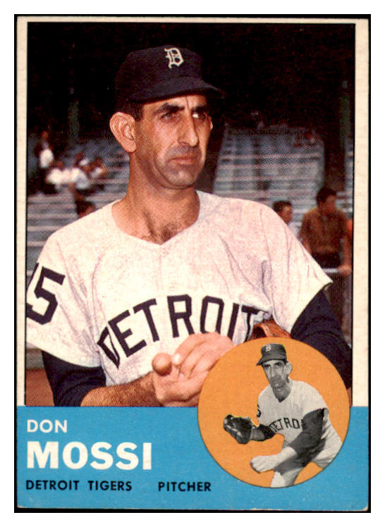 1963 Topps Baseball #530 Don Mossi Tigers EX-MT 524604