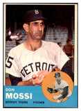 1963 Topps Baseball #530 Don Mossi Tigers EX-MT 524604