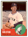 1963 Topps Baseball #574 Hal Kolstad Red Sox EX-MT 524608