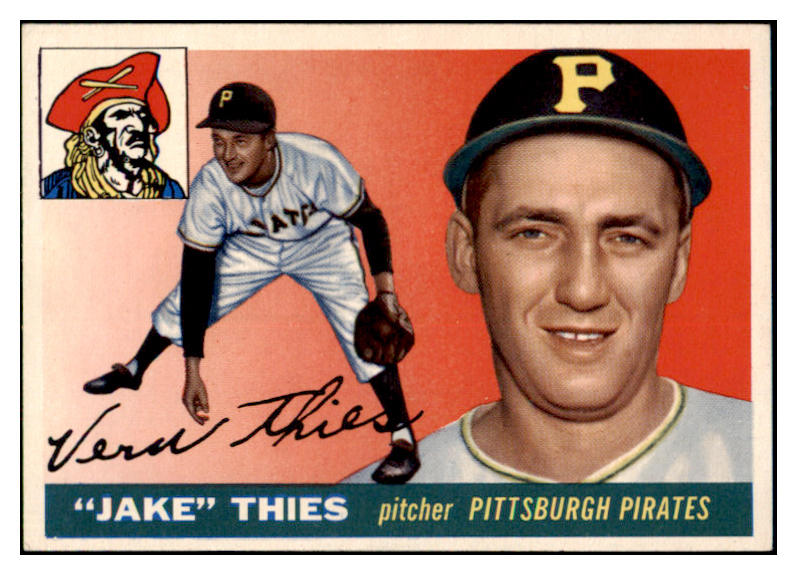 1955 Topps Baseball #012 Jake Thies Pirates NR-MT 524613
