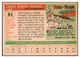 1955 Topps Baseball #051 Jim Hughes Dodgers NR-MT 524631