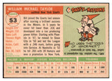 1955 Topps Baseball #053 Bill Taylor Giants NR-MT 524632